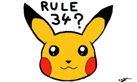 If it exists, there is porn of it. . Rule 34 pikachu